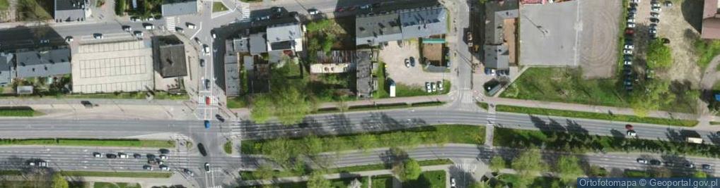 Zdjęcie satelitarne Aleje Kopernika Mikołaja al.