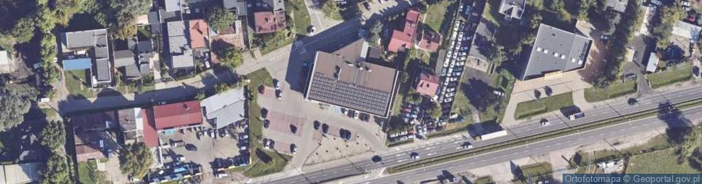 Zdjęcie satelitarne Aleje Jerozolimskie al.