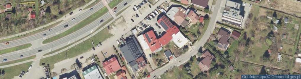 Zdjęcie satelitarne Aleja Armii Krajowej al.