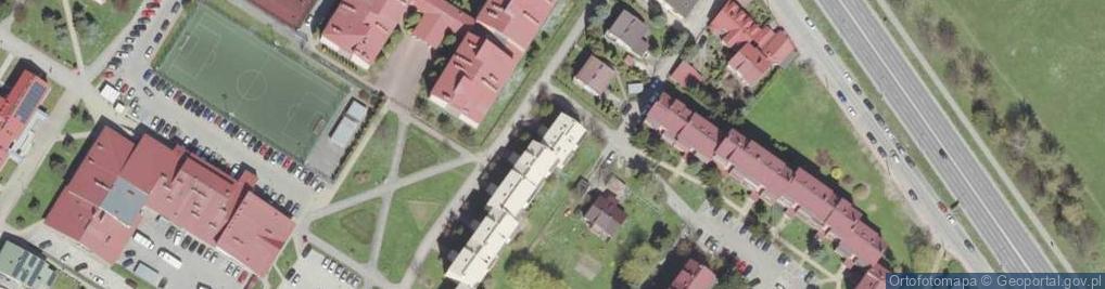 Zdjęcie satelitarne Aleja Szwajcarii al.
