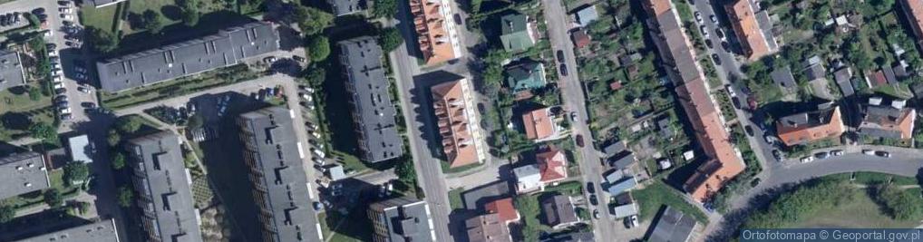 Zdjęcie satelitarne Aleja Żołnierza Boczna al.