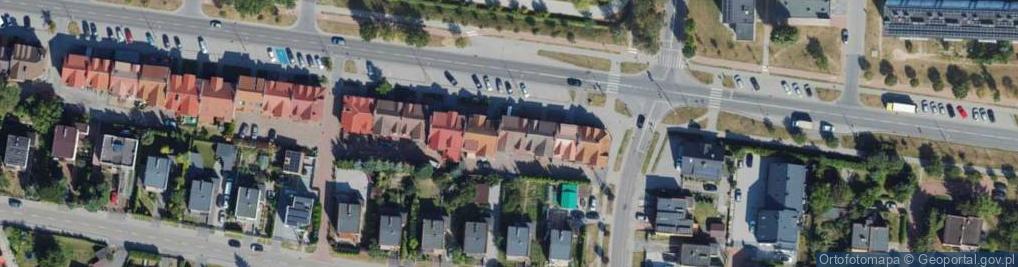 Zdjęcie satelitarne Aleja Armii Krajowej al.