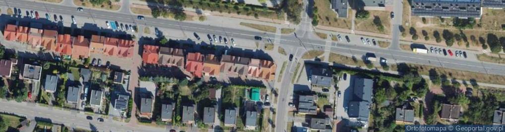 Zdjęcie satelitarne Aleja Armii Krajowej al.