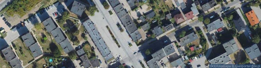 Zdjęcie satelitarne Aleja Wojska Polskiego al.