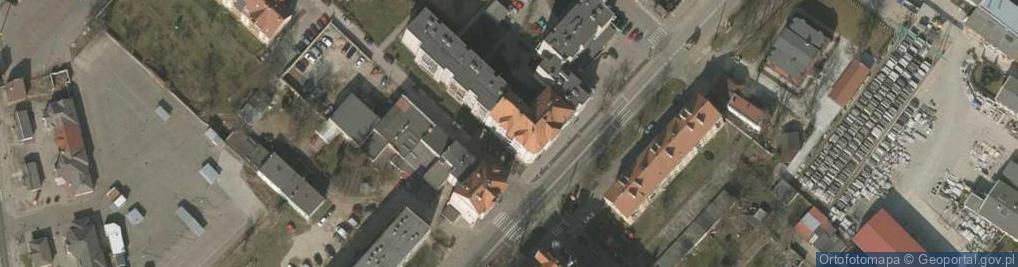 Zdjęcie satelitarne Aleja Wojska Polskiego al.