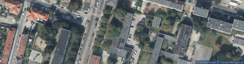 Zdjęcie satelitarne Aleja Powstańców Wielkopolskich al.