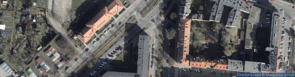 Zdjęcie satelitarne Aleja Bohaterów Warszawy al.