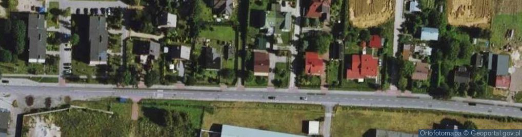 Zdjęcie satelitarne Aleja XX-lecia al.