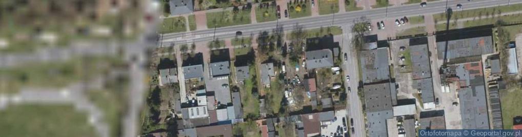Zdjęcie satelitarne Aleja Piłsudskiego Józefa, marsz. al.