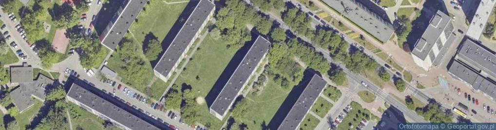 Zdjęcie satelitarne Aleja Niepodległości al.