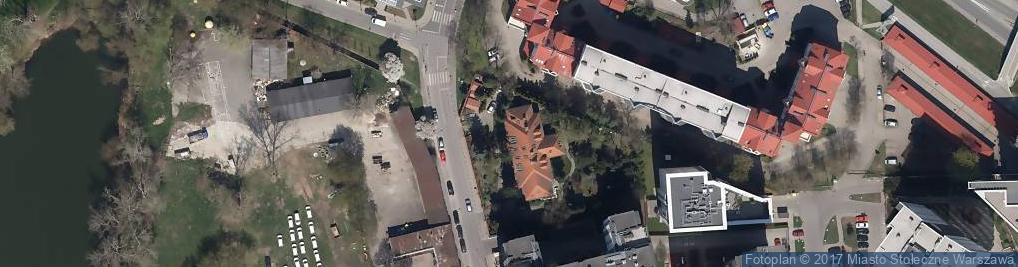 Zdjęcie satelitarne Aleja Wyścigowa al.