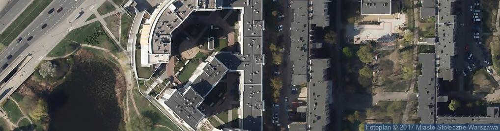 Zdjęcie satelitarne Aleja Stanów Zjednoczonych al.