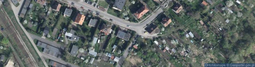 Zdjęcie satelitarne Aleje Niepodległości al.