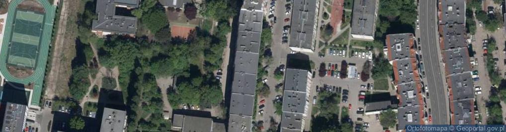 Zdjęcie satelitarne Aleja Matejki Jana al.