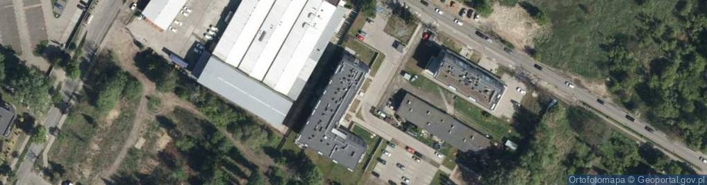 Zdjęcie satelitarne Aleja Poprzeczna al.