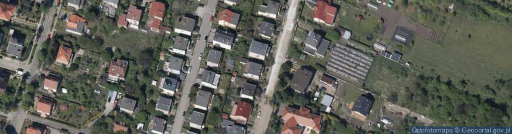 Zdjęcie satelitarne Aleja Róż al.