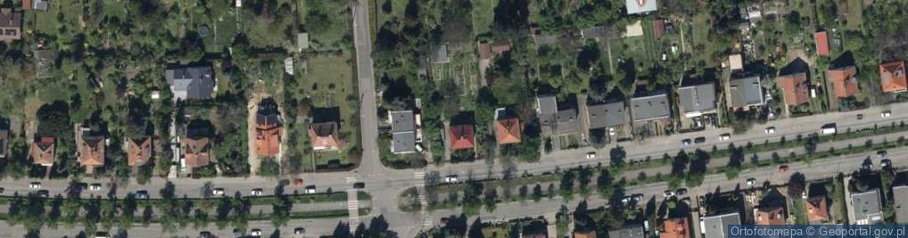 Zdjęcie satelitarne Aleja Piastów al.