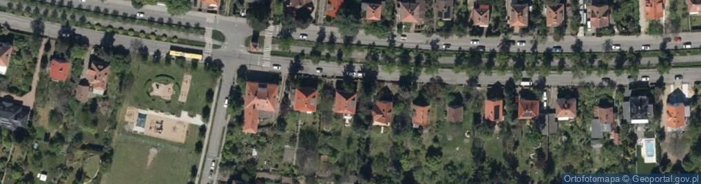 Zdjęcie satelitarne Aleja Piastów al.