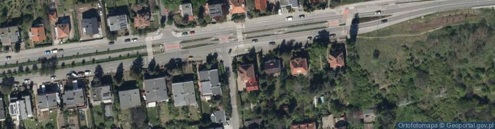 Zdjęcie satelitarne Aleja Piastów al.