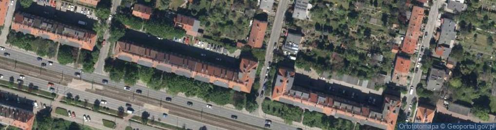 Zdjęcie satelitarne Aleja Hallera Józefa, gen. al.