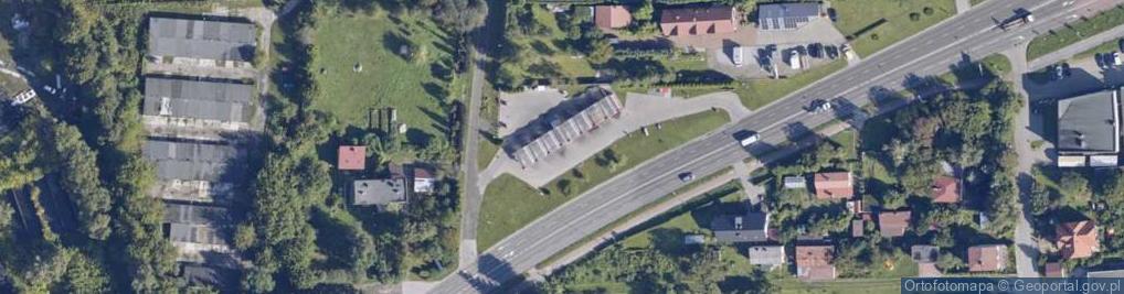 Zdjęcie satelitarne Aleje 1 Maja al.