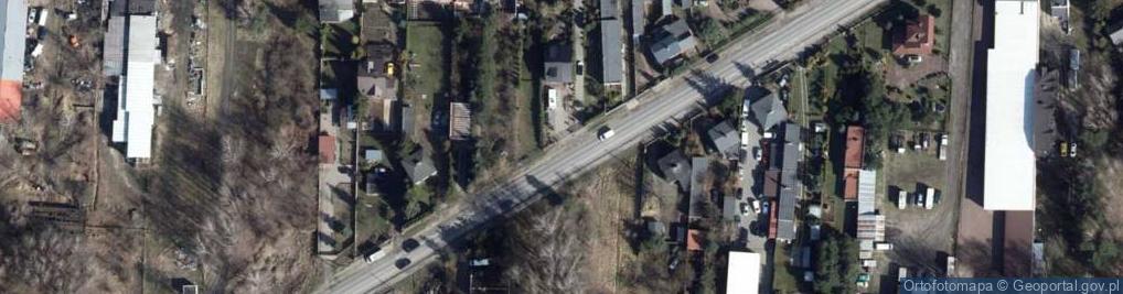 Zdjęcie satelitarne Aleksandrowska ul.