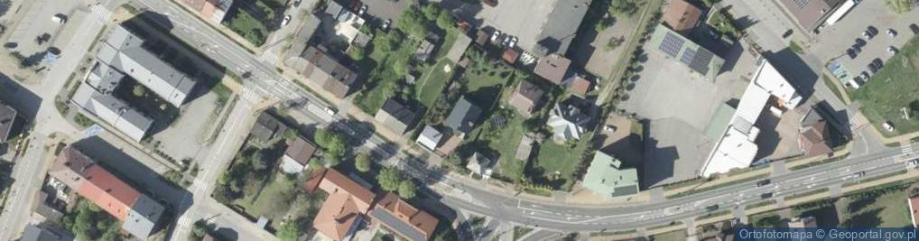 Zdjęcie satelitarne Aleja Jana Pawła II al.