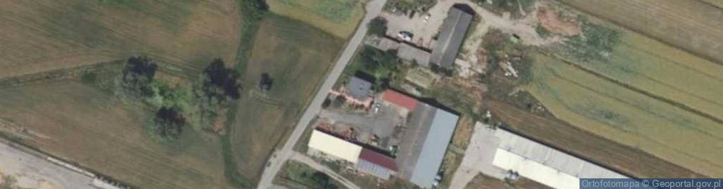 Zdjęcie satelitarne Anielin ul.