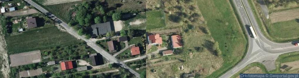 Zdjęcie satelitarne Annobór-Kolonia ul.