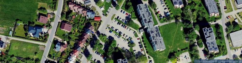 Zdjęcie satelitarne Andrychowska ul.