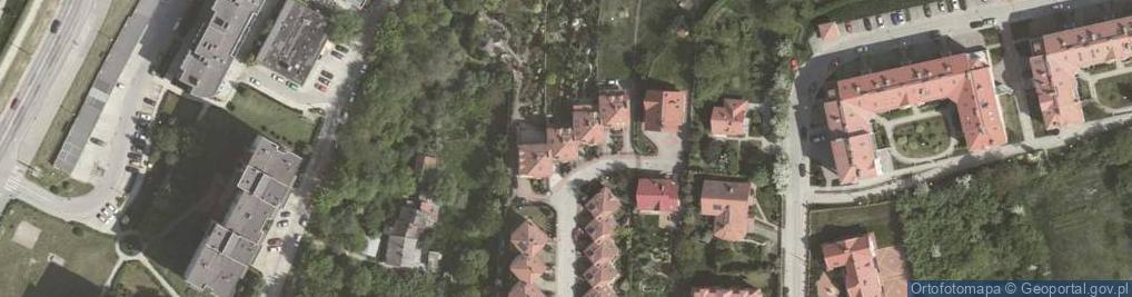 Zdjęcie satelitarne Antyczna ul.