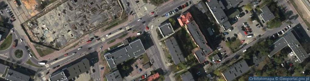 Zdjęcie satelitarne Andriollego Elwiro Michała ul.