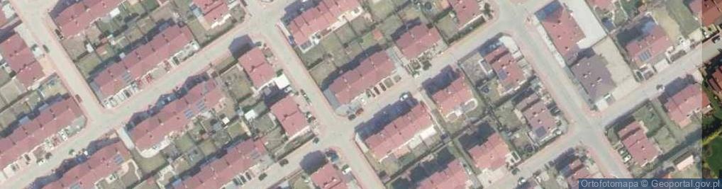 Zdjęcie satelitarne Ananasowa ul.