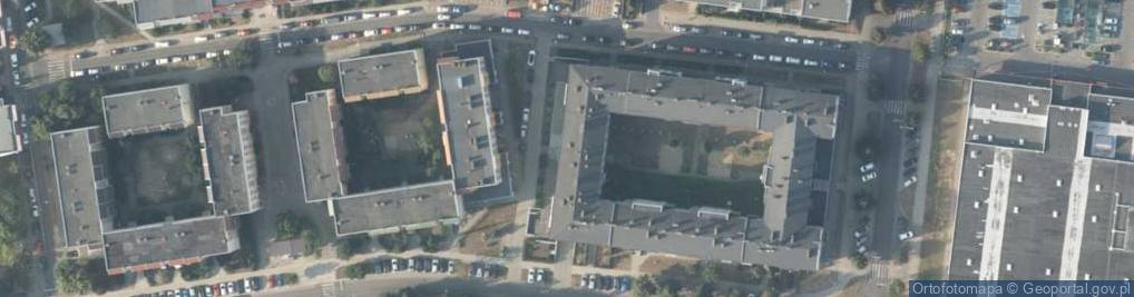 Zdjęcie satelitarne Andrzejewskiego Jerzego ul.