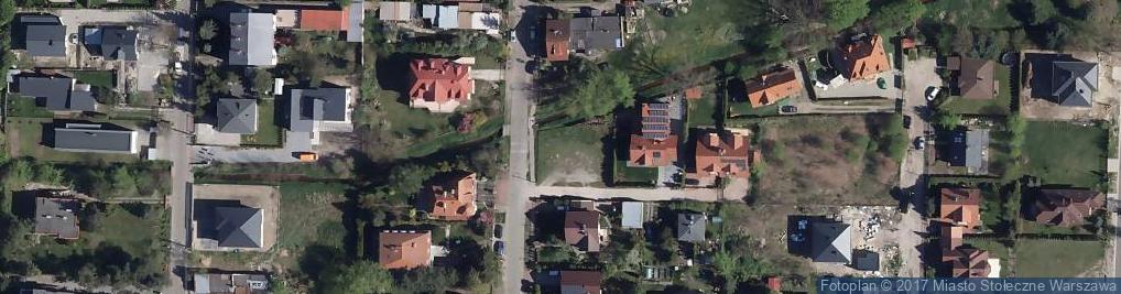 Zdjęcie satelitarne Antenowa ul.