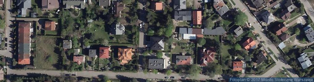 Zdjęcie satelitarne Antenowa ul.