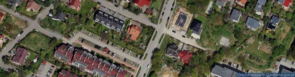 Zdjęcie satelitarne Ananasowa ul.