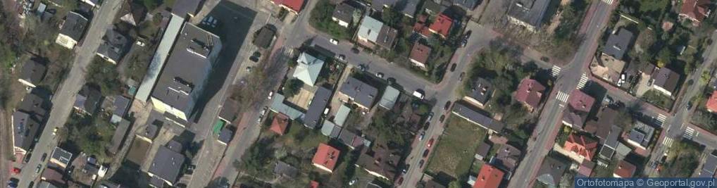 Zdjęcie satelitarne Apteczna ul.