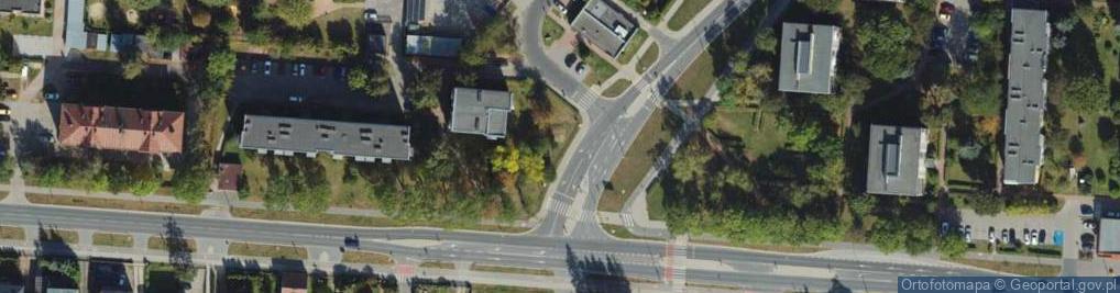 Zdjęcie satelitarne Artyleryjska ul.