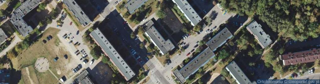 Zdjęcie satelitarne Armii Krajowej ul.