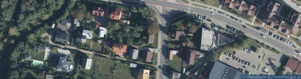 Zdjęcie satelitarne Armii Kraków ul.