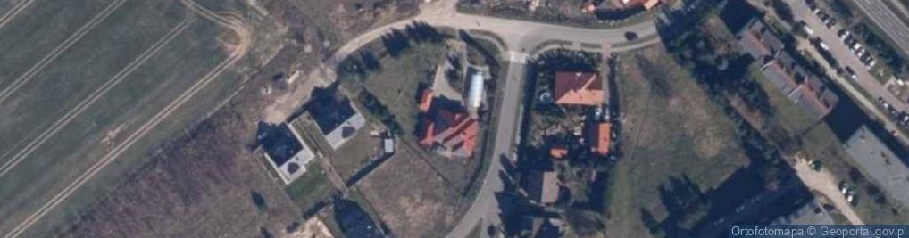 Zdjęcie satelitarne Artylerzystów ul.