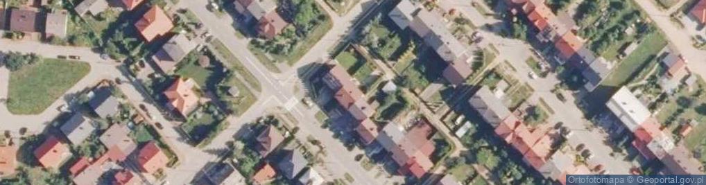 Zdjęcie satelitarne Armii Krajowej ul.