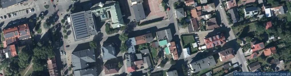Zdjęcie satelitarne Armii Krajowej ul.