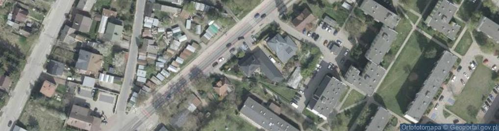 Zdjęcie satelitarne Armii Krajowej ul.