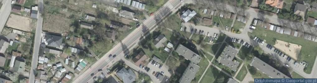 Zdjęcie satelitarne Armii Krajowej ul.