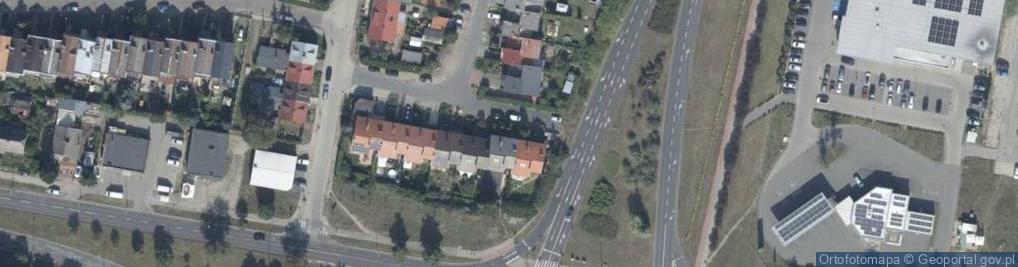 Zdjęcie satelitarne Armii Krajowej ul.