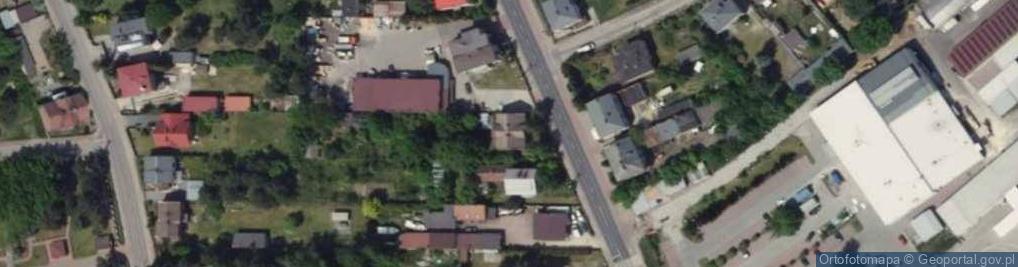 Zdjęcie satelitarne Armii Krajowej ul.