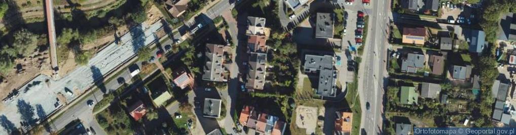 Zdjęcie satelitarne Armii Krajowej ul.