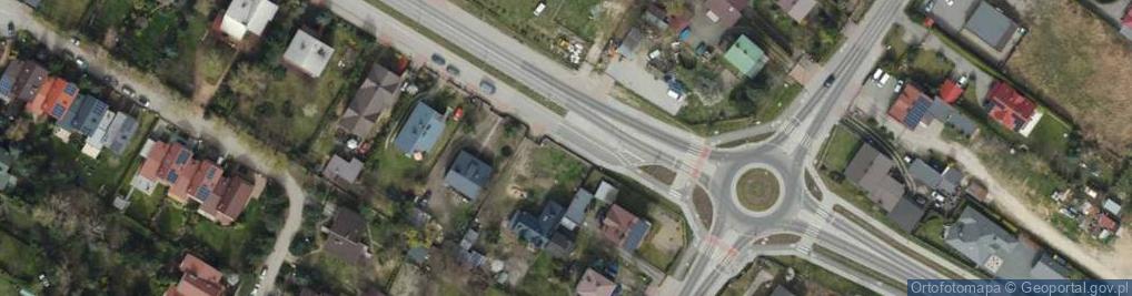 Zdjęcie satelitarne Armii Krajowej ul.